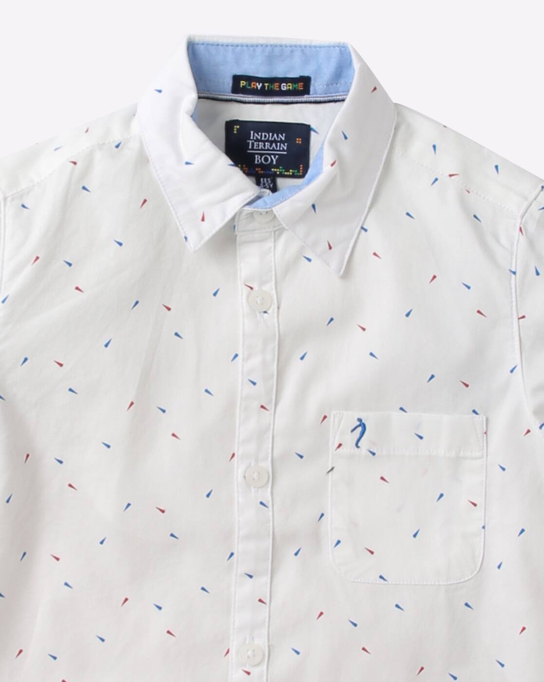 Indian terrain white shirt Clearance