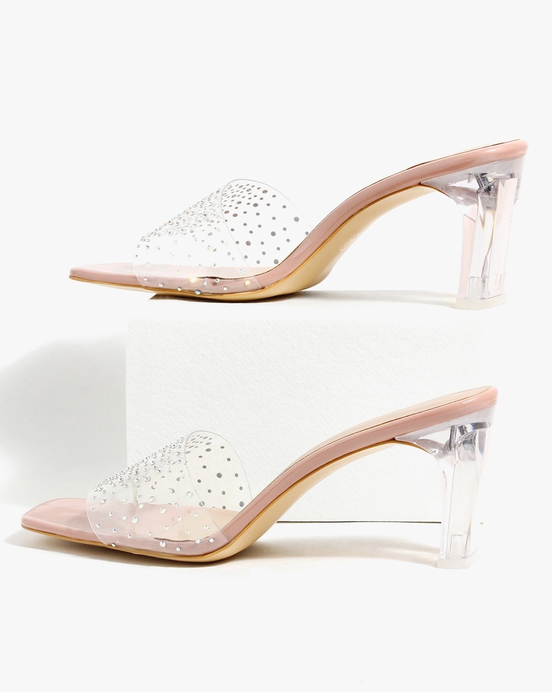 Skin stone heels | Naar Abaya