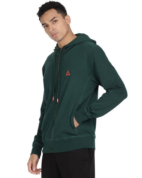 Buy Olive Sweatshirt u0026 Hoodies for Men by KRA Online | Ajio.com