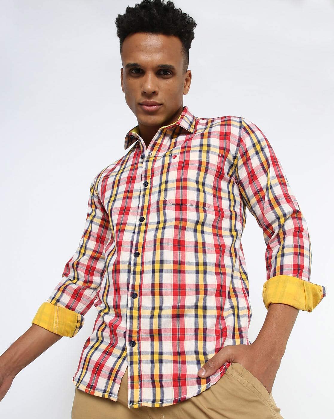 Buy Multicoloured Shirts for Men by 