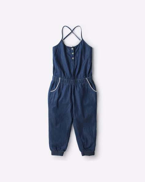 Buy Green Jumpsuit & Playsuits for Girls by UNITED COLORS OF BENETTON  Online | Ajio.com