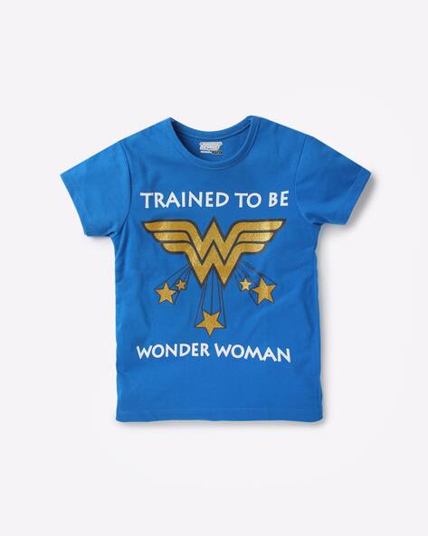 Blue Tshirts for Girls by ETEENZ Online 