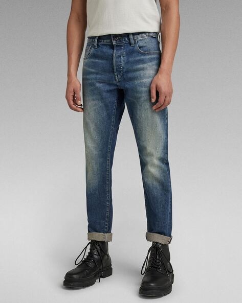 Buy MADEN Men's 13.8oz Raw Selvedge Denim Jeans Regular Straight Fit  Tappered Bottom 31 at Amazon.in