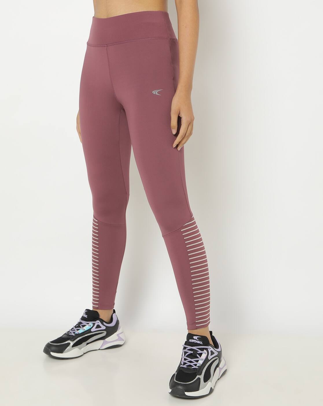 Purple Leggings for Women by PERFORMAX 