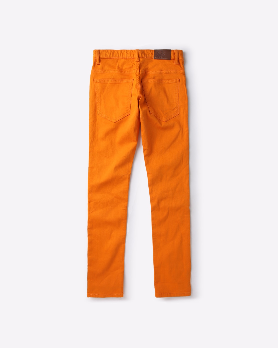 Boys 2024 orange jeans