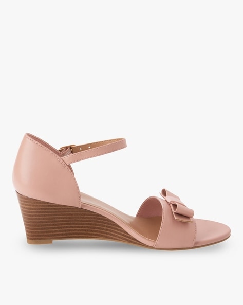 Buy Pink Heeled Sandals for Women by FIONI by Payless Online  Ajiocom
