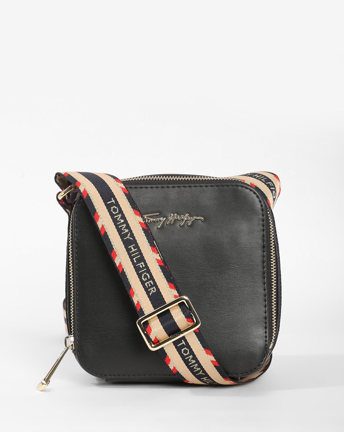 Tommy Hilfiger Purse Tote Shoulder Bag 2 PC Set Coin Pouch Black White for  sale online | eBay