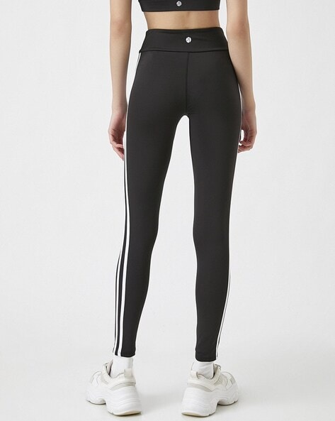 Lululemon Speed Tight II - Parallel Stripe Black White / Black - lulu  fanatics