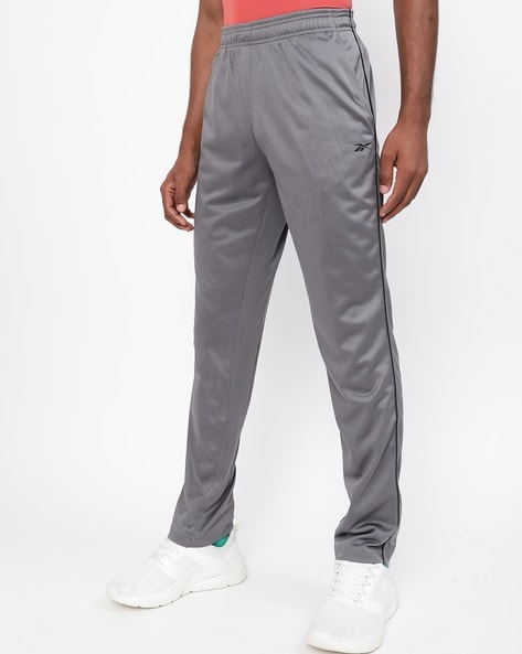 Reebok Track Pants Mens XL Blue Elastic Waist Zip inside pockets  full-length | Track pants mens, Mens pants, Mens xl