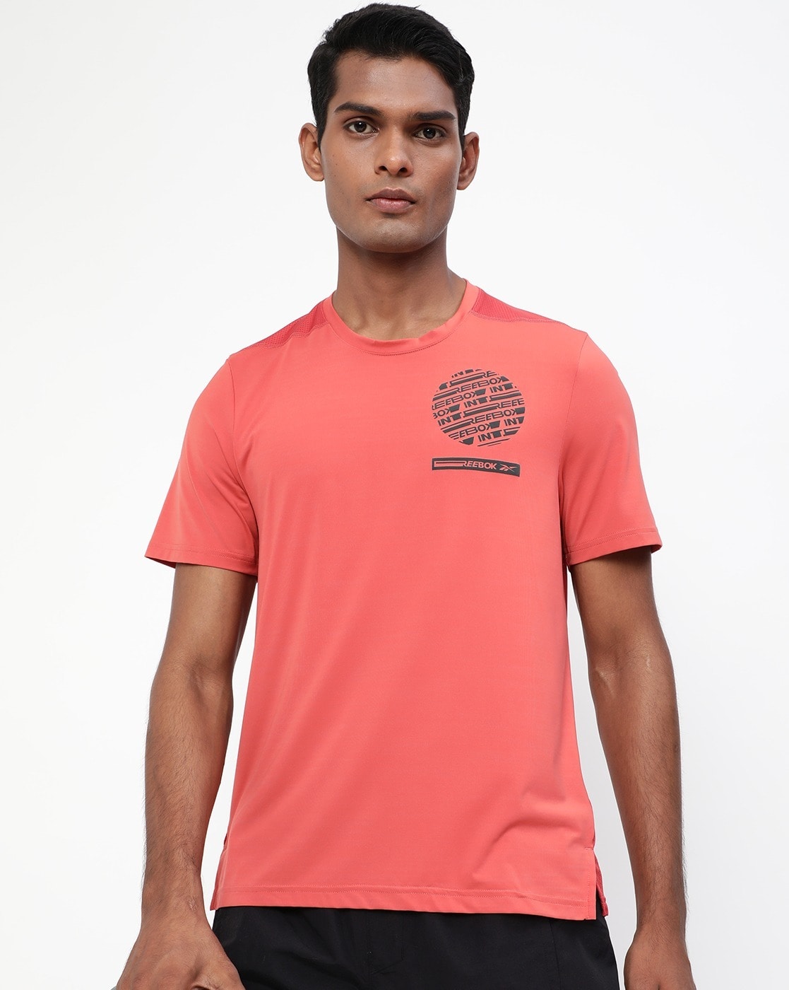 reebok red t shirt