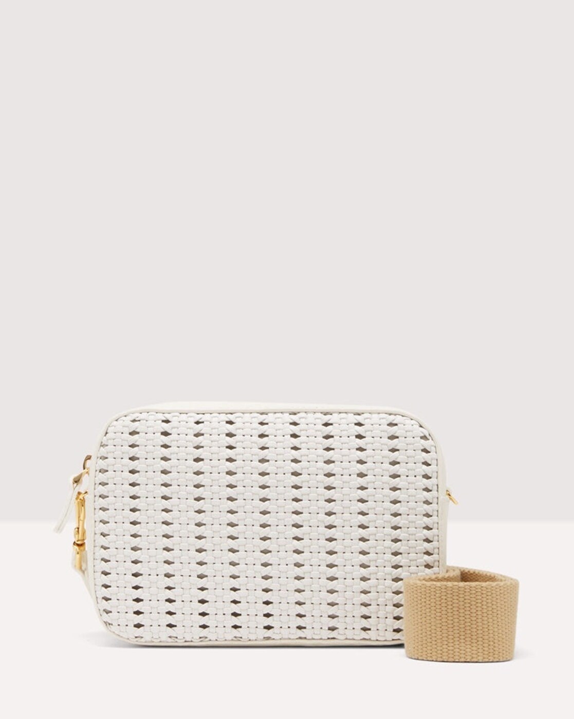 Clare V. Midi Sac - Cream Rattan