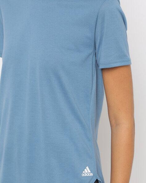 Buy Blue Tshirts for Women by ADIDAS 