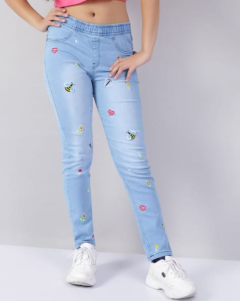 Jeggings for Girls by NAUGHTY NINOS 