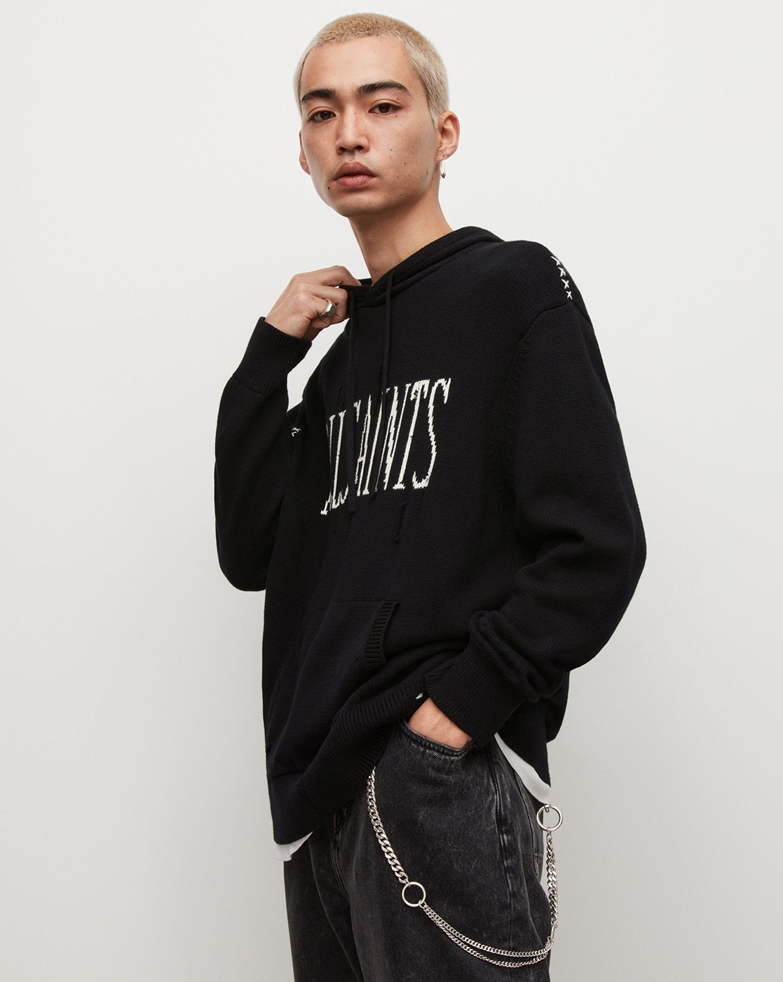 All saints cheap brackets hoodie