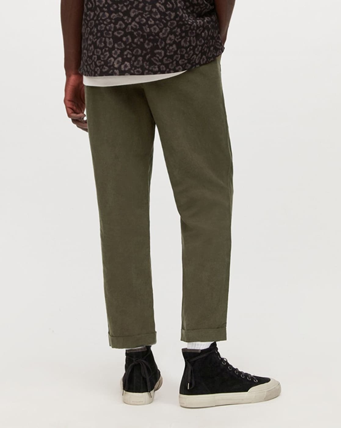 Nara Straight Fit Cropped Trousers