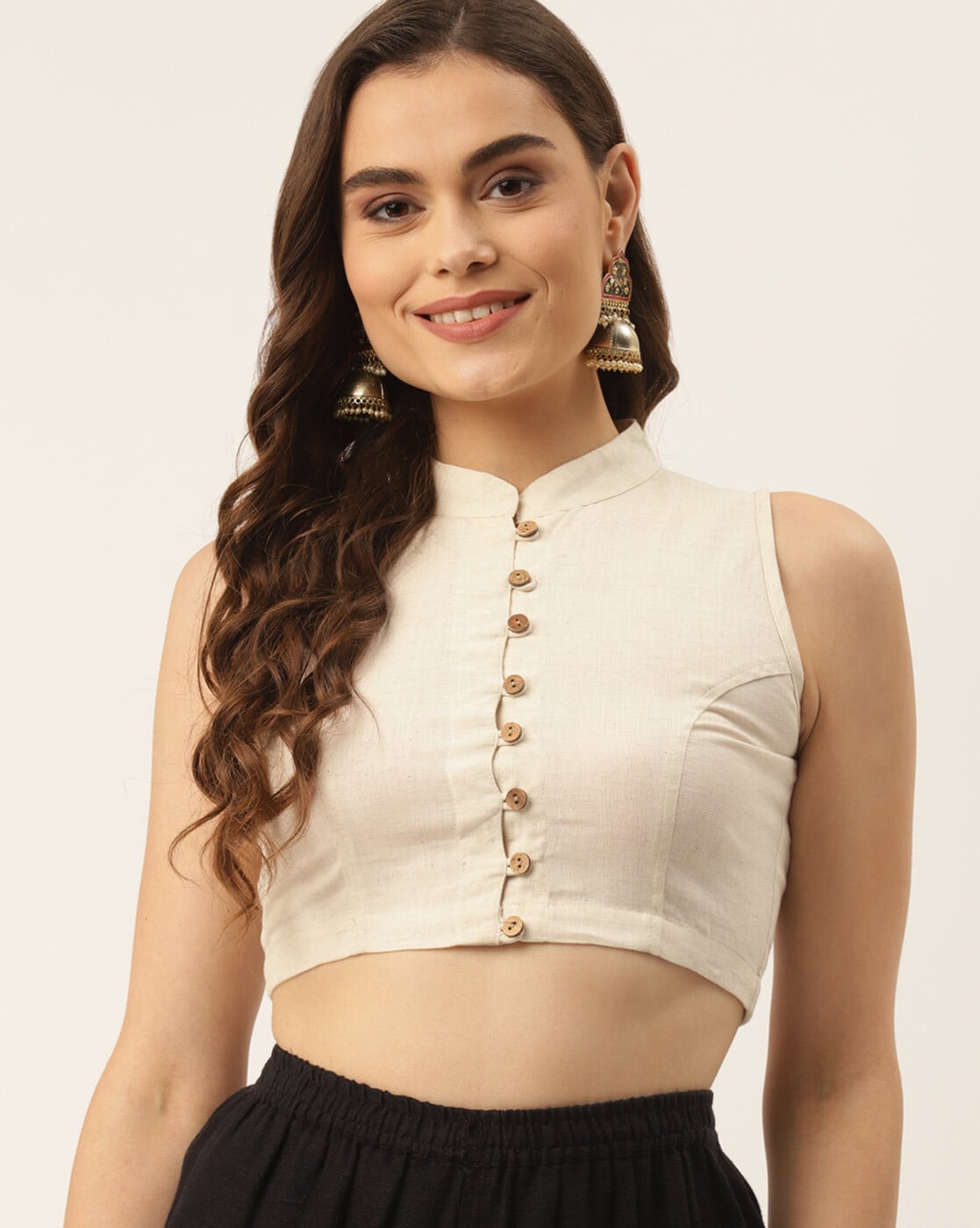 Buy White Blouses for Women by Molcha Online | Ajio.com