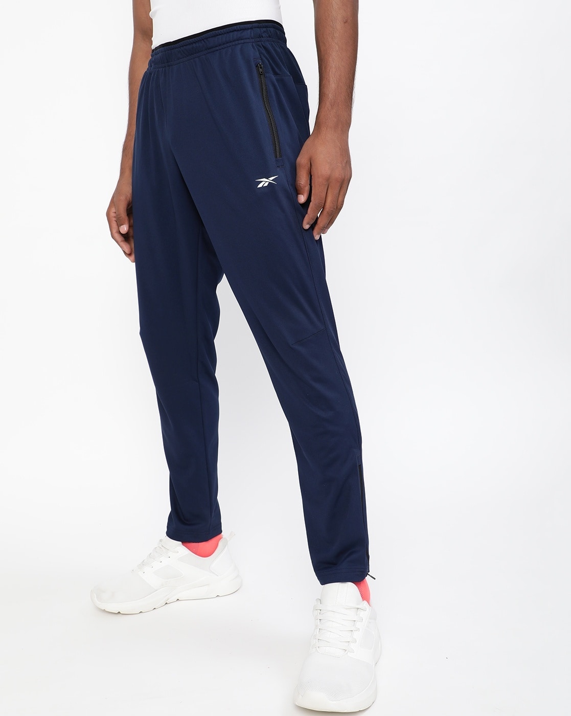 Buy Reebok WOR KNIT Grey Slim Fit Trackpants for Men Online @ Tata CLiQ