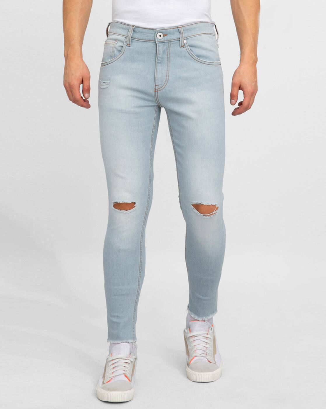 Buy Blue Jeans for Men by SNITCH Online 