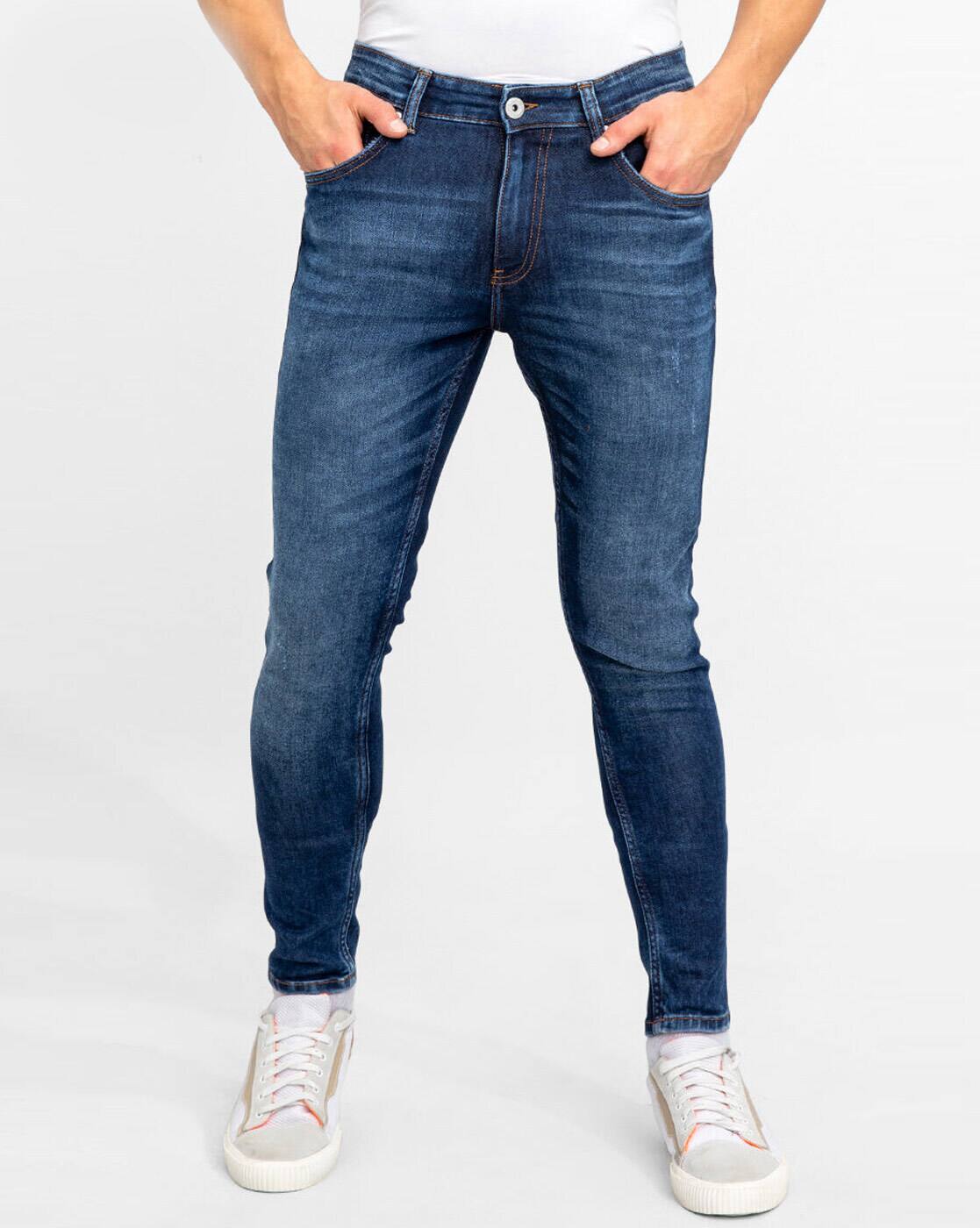 Buy Blue Jeans for Men by SNITCH Online 