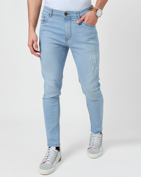 Buy Blue Jeans & Jeggings for Women by AERO JEANS WOMENS Online | Ajio.com