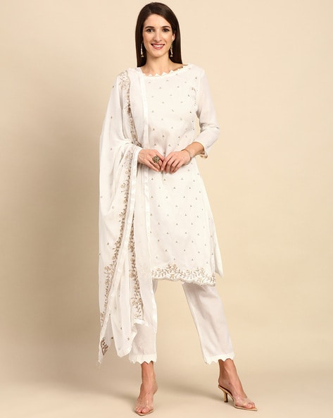 Indian Unstitched Dress Material Price in India