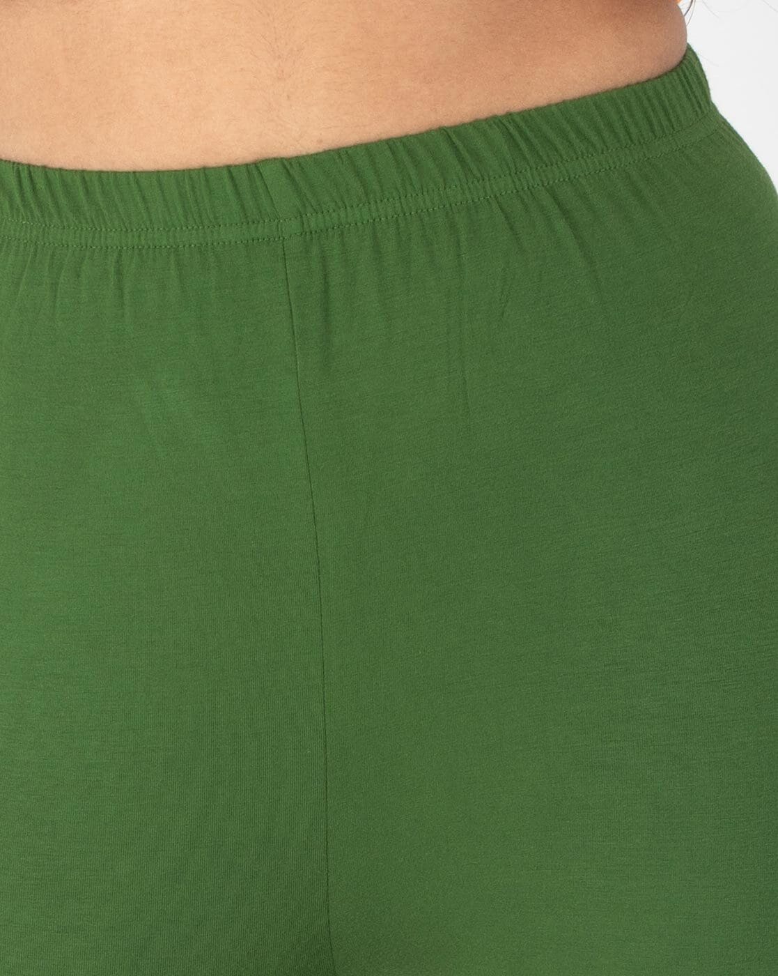 Buy Green Leggings for Women by INDIAN FLOWER Online