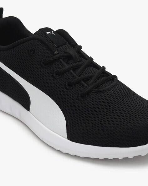 puma low top black