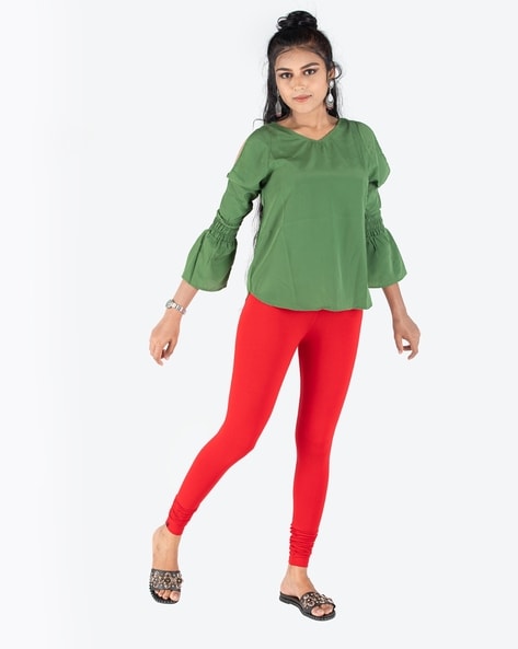 Buy Grey Leggings for Women by INDIAN FLOWER Online | Ajio.com-thanhphatduhoc.com.vn