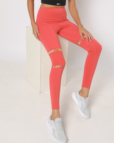 Reebok Panelled High-Rise Sports Leggings