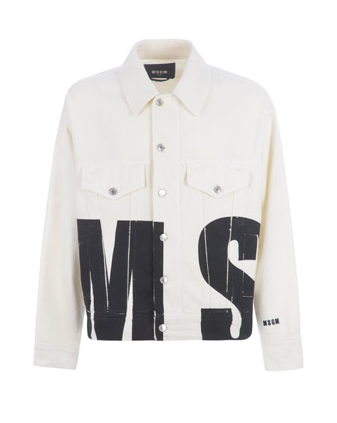 Off-White Black Denim Jacket For Girl With Logo | italist, ALWAYS LIKE A  SALE
