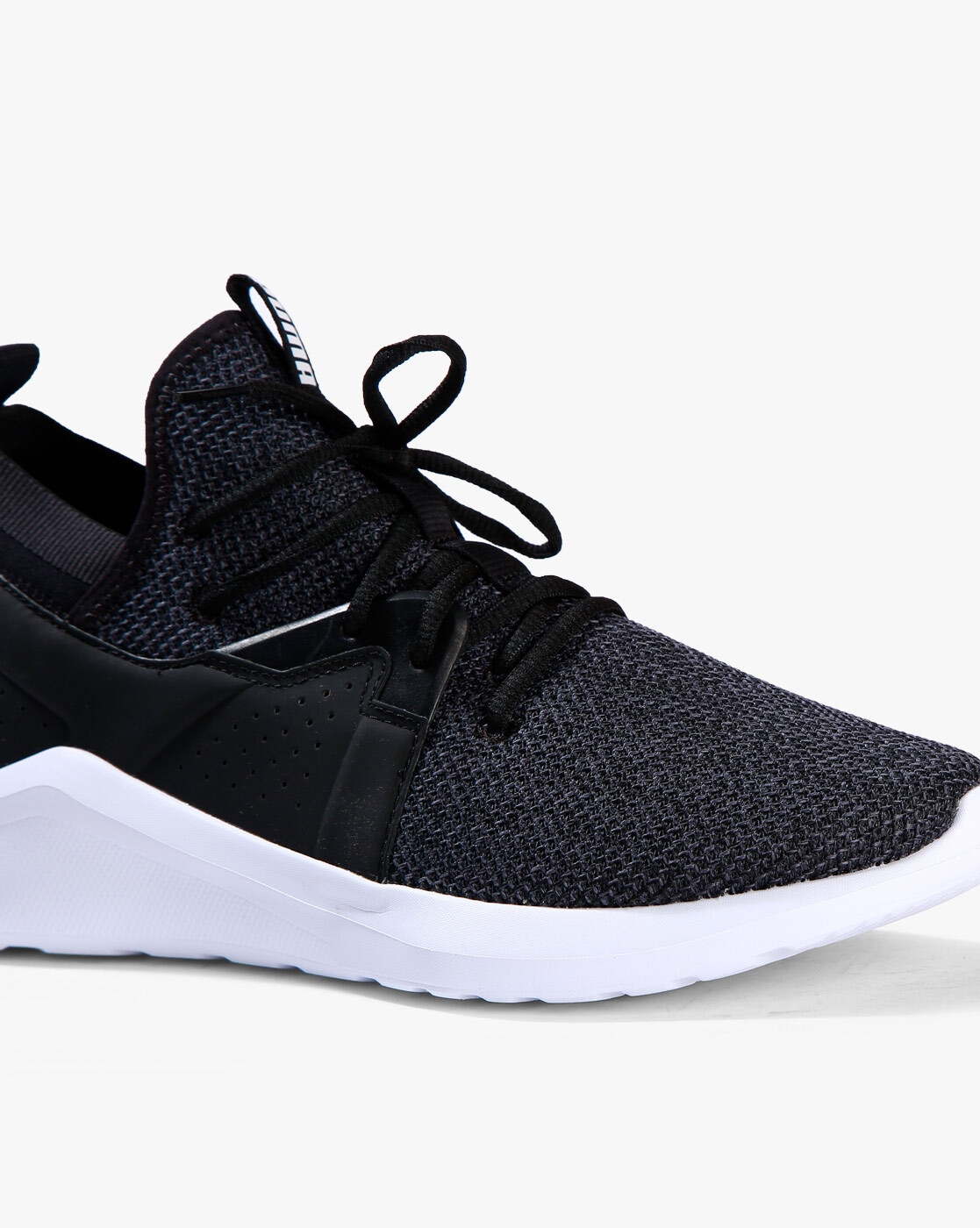 Puma emergence black running sales shoes