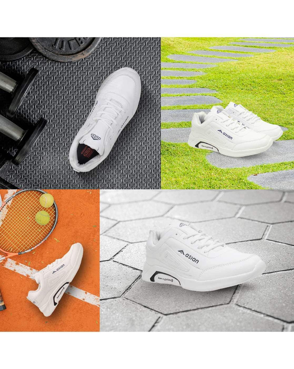 Buy White Sports Shoes for Men by ASIAN Online | Ajio.com