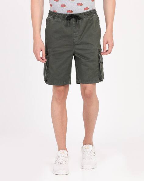 Buy Olive Shorts \u0026 3/4ths for Men by 