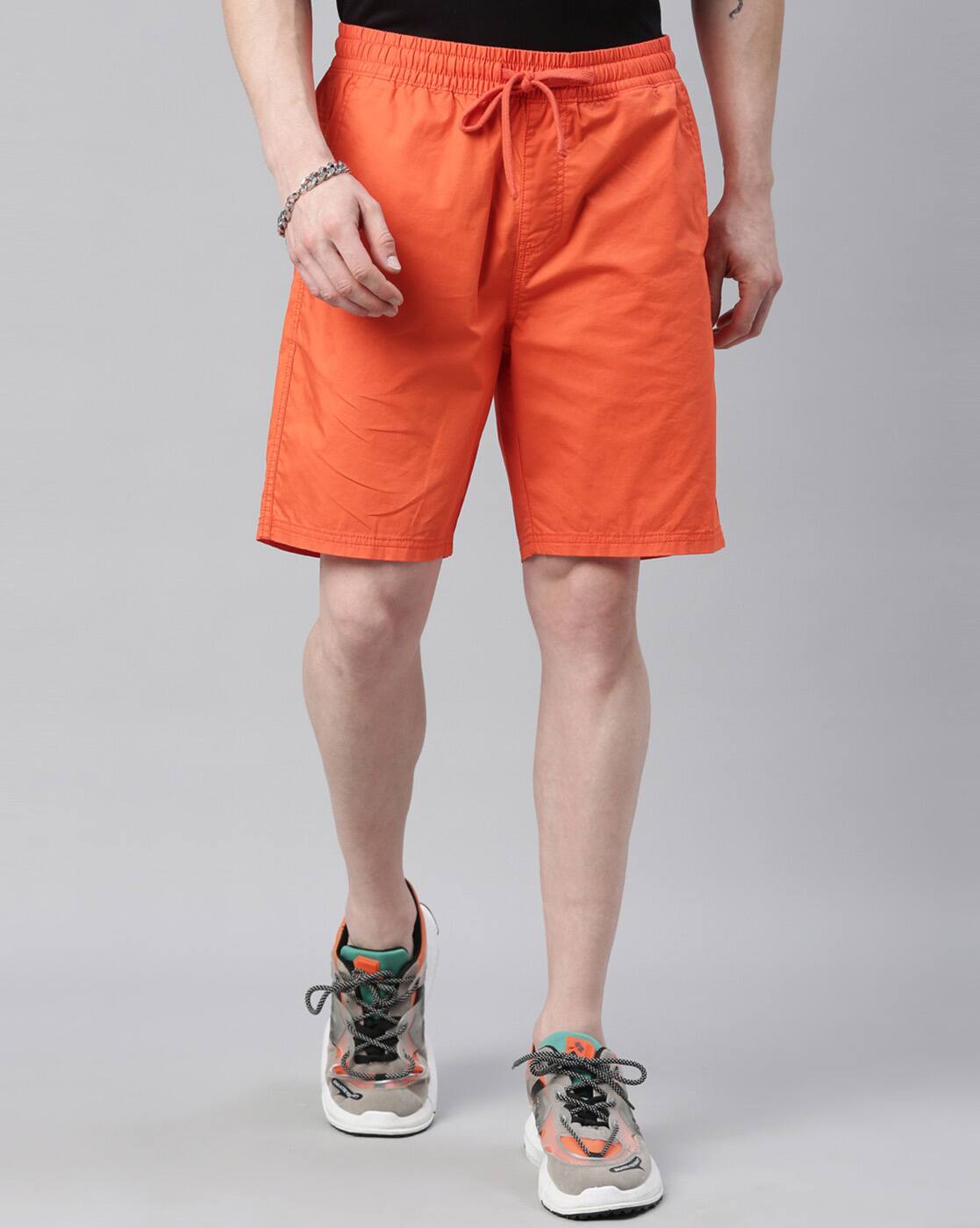 Buy Orange Shorts \u0026 3/4ths for Men by 
