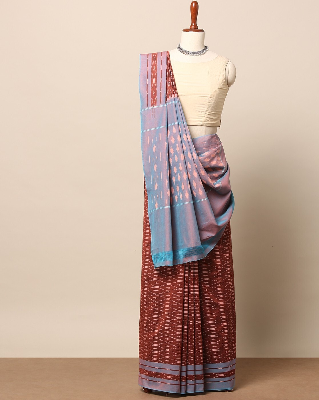 Buy Ruby Red Sarees for Women by Indie Picks Online | Ajio.com