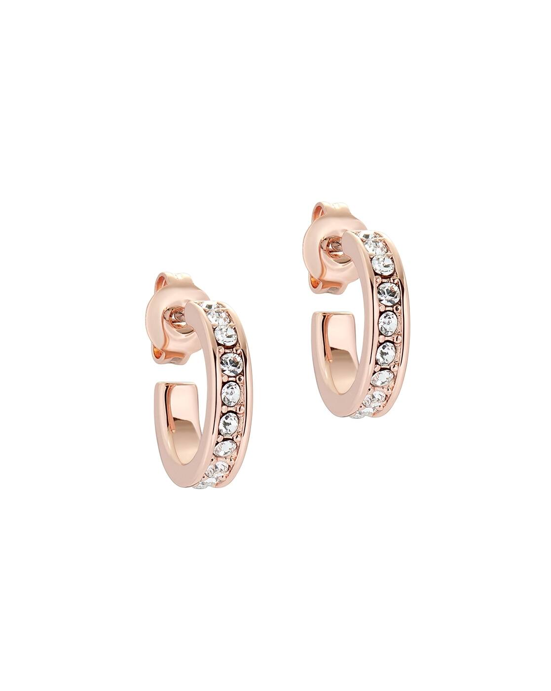 Buy Rose Gold-Toned Earrings for Women by Ted baker Online