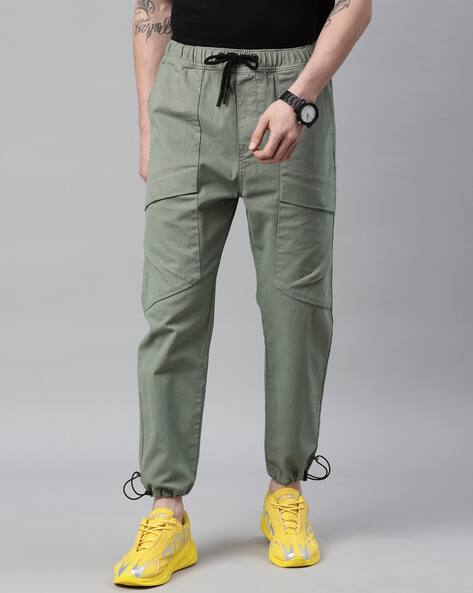 BREAKBOUNCE Slim Fit Trousers with 