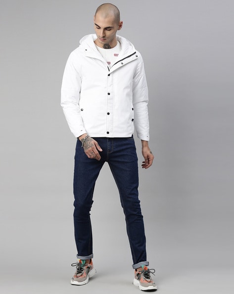 Buy White Jackets & Coats for Men by BREAKBOUNCE Online