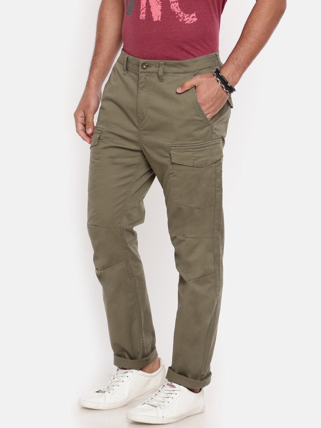 Olive Taika Straight Fit Carpenter Pant – Breakbounce