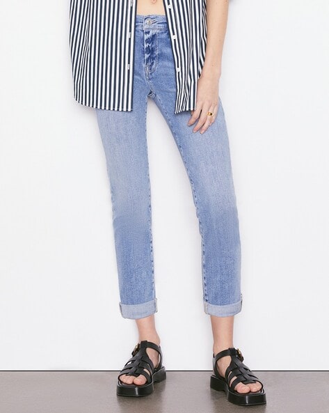 Frame Le Garçon straight leg jeans offers