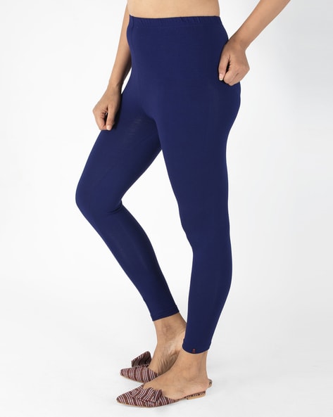 Ankle-Length Leggings with Elasticated Waist