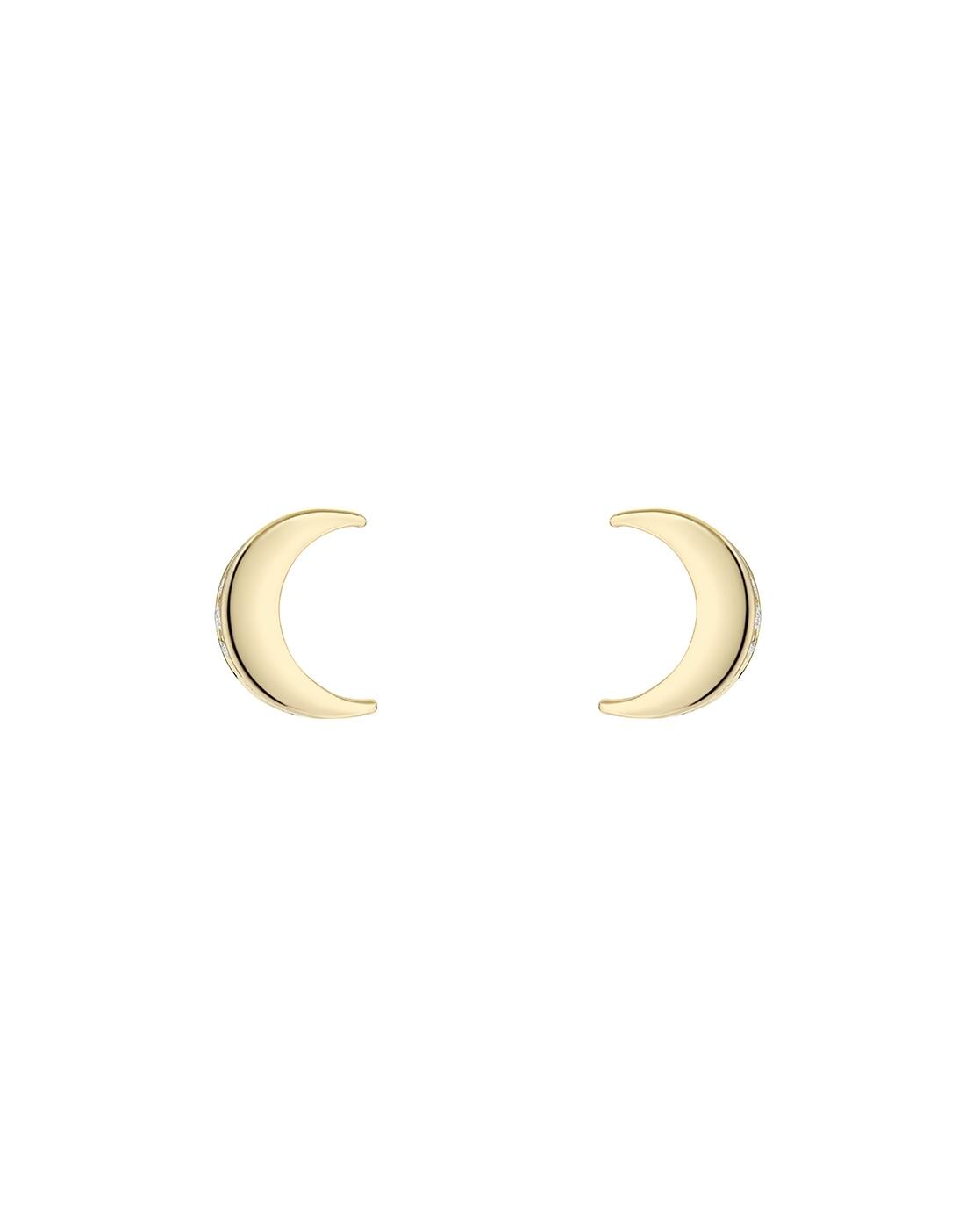 ted baker crescent moon earrings