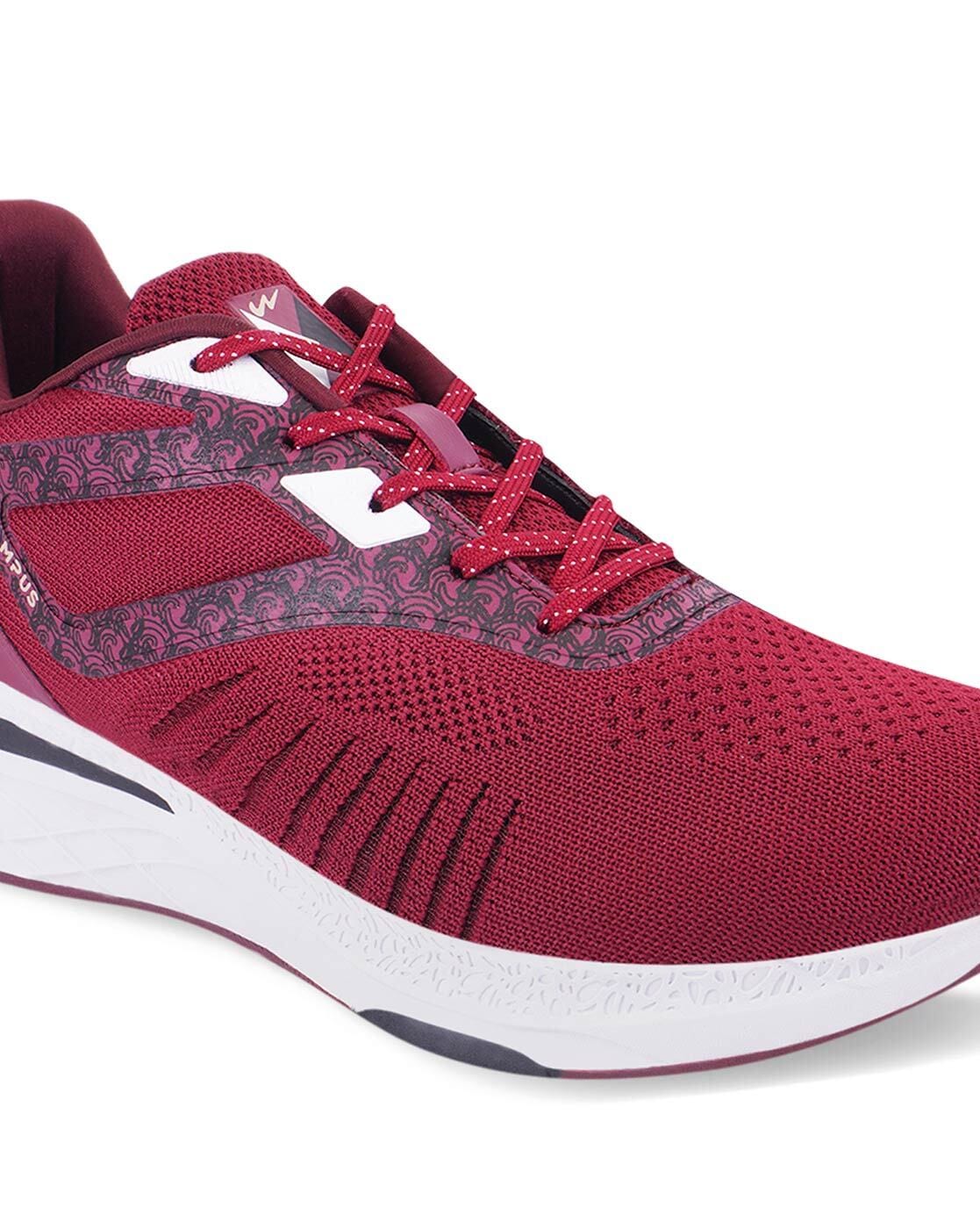 Maroon hot sale brooks shoes