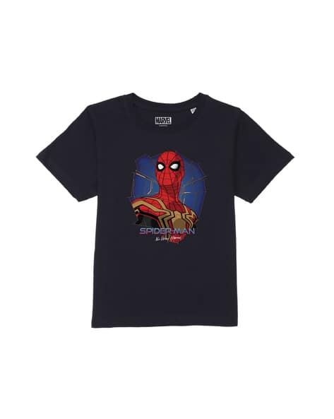 Buy Navy Blue Tshirts for Boys by Marvel by Wear Your Mind Online