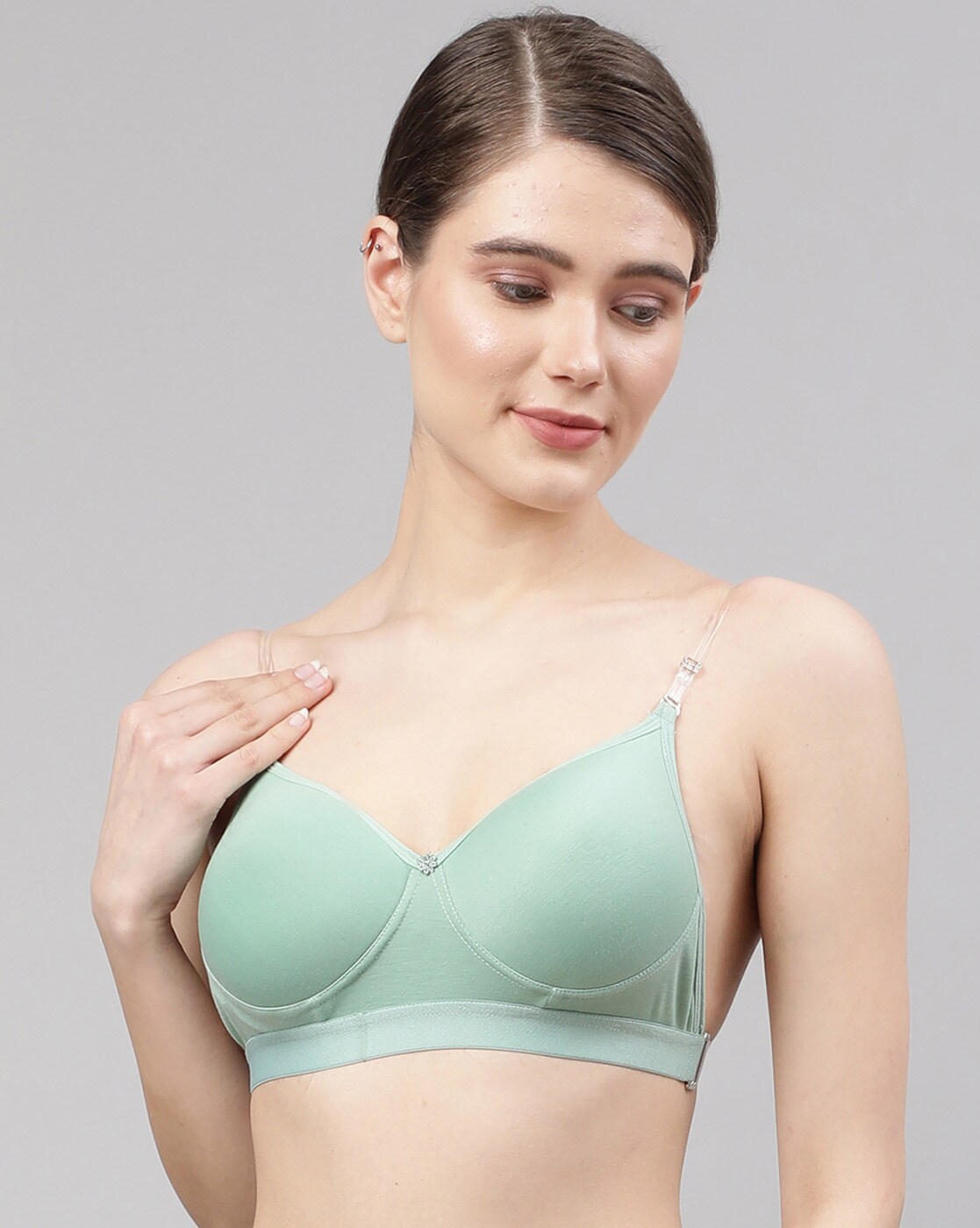 Buy Green Bras for Women by Quttos Online