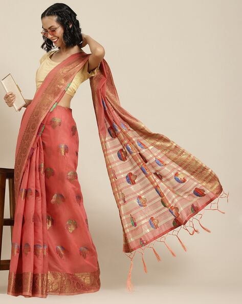 Buy Multi Sarees for Women by SAT Sarees Online | Ajio.com