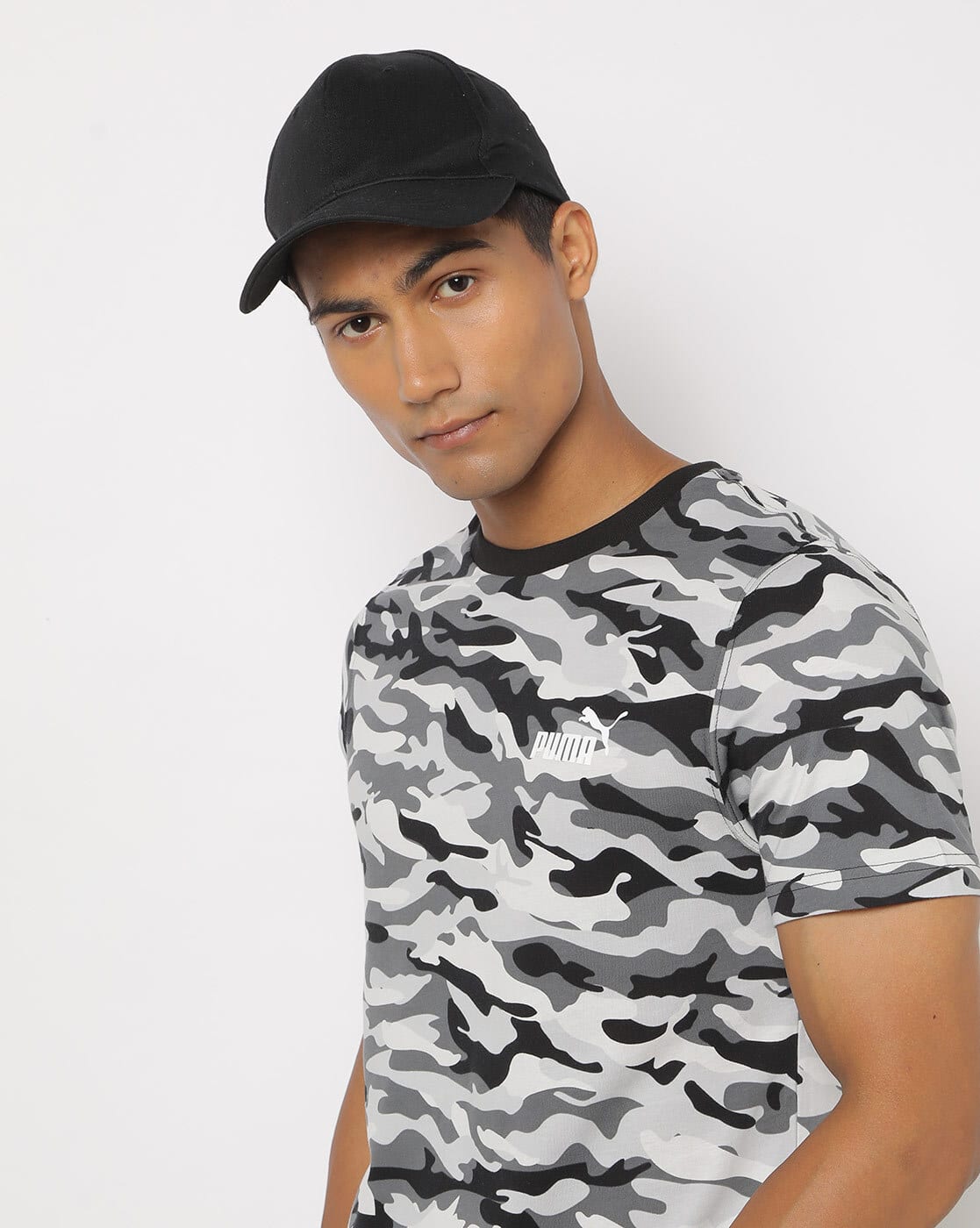 Buy Black Tshirts for Men by Puma 