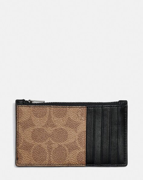 COACH ZIP CARD CASE 