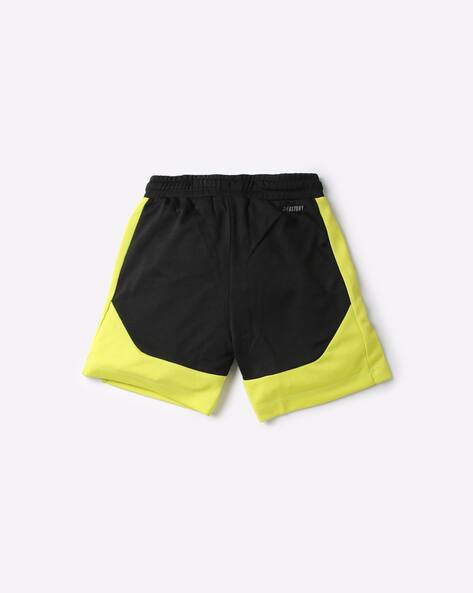 Colourblock Shorts with Insert Pockets view 2