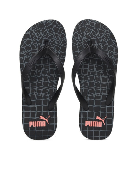 puma rubber flip flops